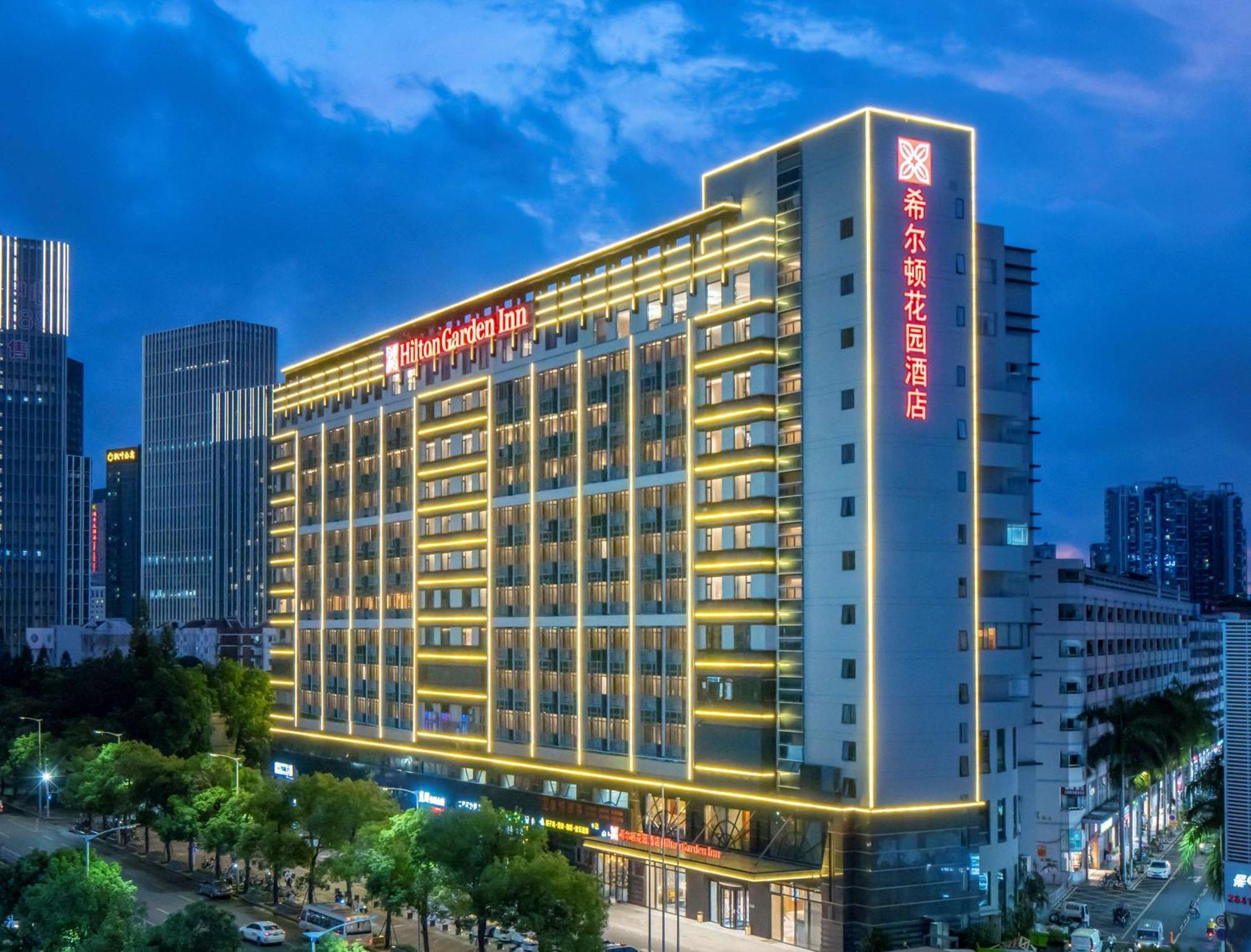 Hilton Garden Inn Shenzhen Nanshan Avenue Exteriör bild