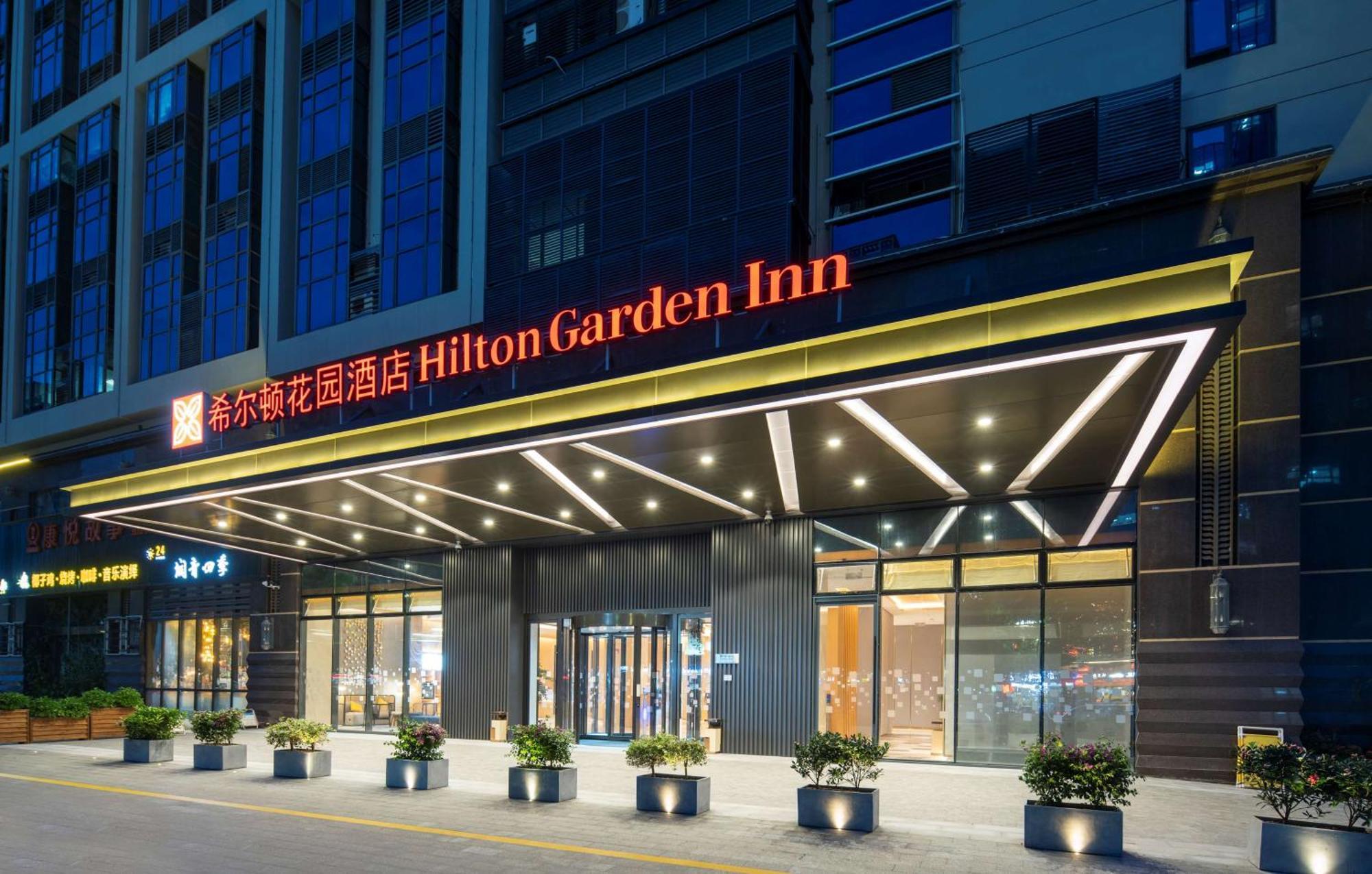 Hilton Garden Inn Shenzhen Nanshan Avenue Exteriör bild