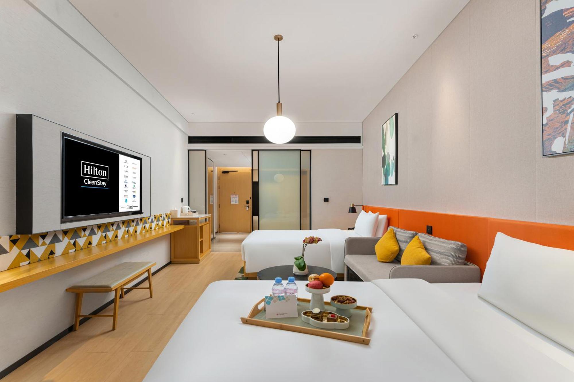 Hilton Garden Inn Shenzhen Nanshan Avenue Exteriör bild